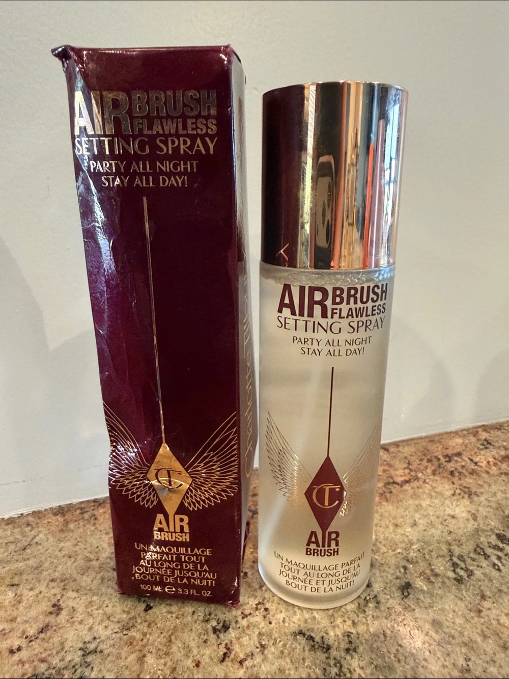 Charlotte Tilbury Airbrush Flawless Setting Spray NIB
